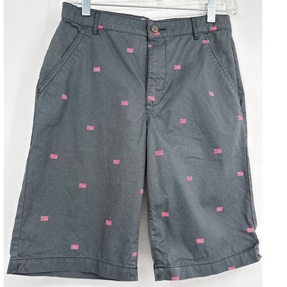 Old Navy Other - Old Navy Boy's Short 16R Flag Adjustable Waistline Beach Summer Casual Preppy‎
